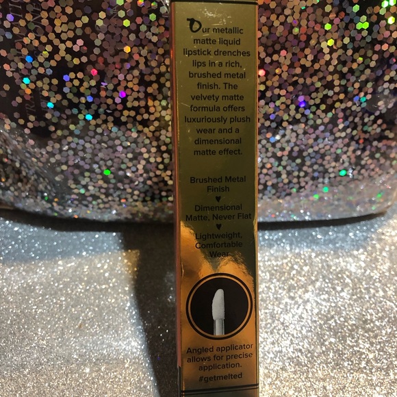 BNIB! Too Faced Melted Matte-Tallic Liquid Lipstick in Our Lips Are Sealed ๐คซ ๐ - Picture 8 of 8